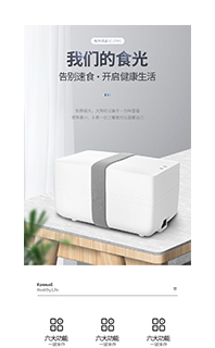 小家电电热饭盒详情页