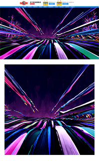 蓝红黑色简约海报背景免费下载