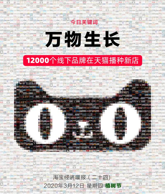《淘宝经济暖报》：12000个品牌涌入天猫拥抱数字化